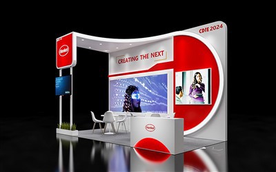 Viðskiptasýning sett upp